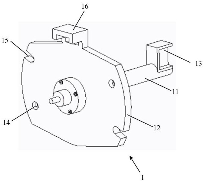 Tabletting type vacuum high-temperature electric connector capable of being remotely operated