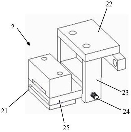 Tabletting type vacuum high-temperature electric connector capable of being remotely operated