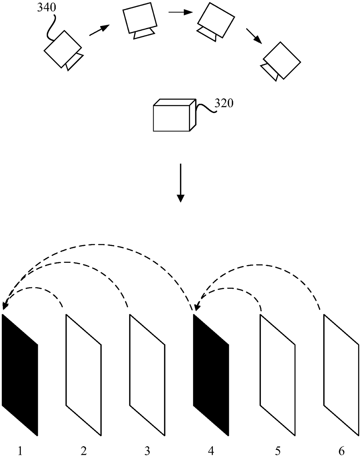 Relocation method and device for camera gesture tracking process, equipment, and storage medium