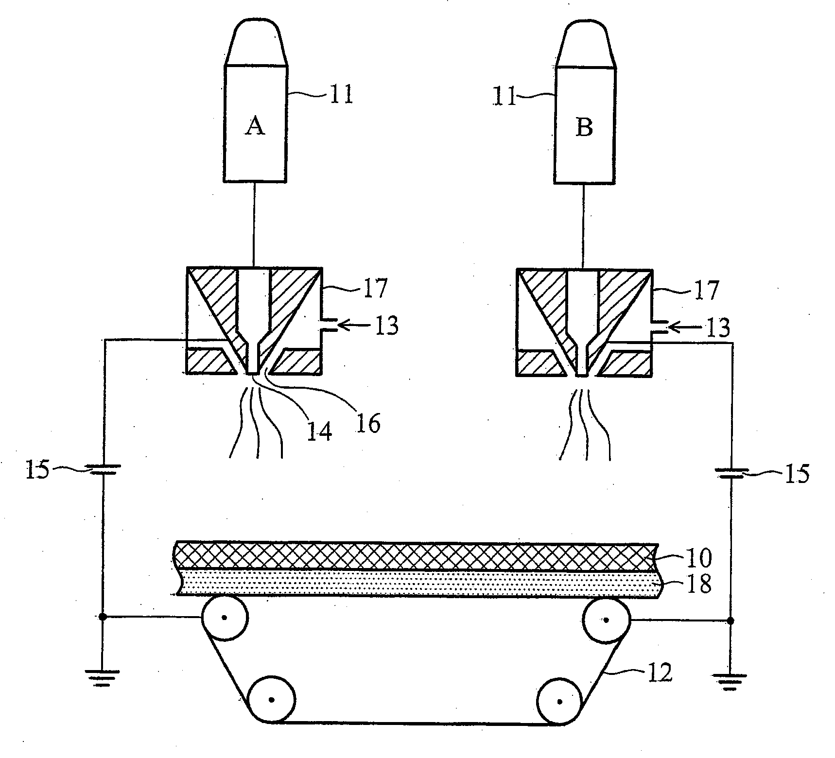 Nanofiber filter medium and method for manufacturing the same