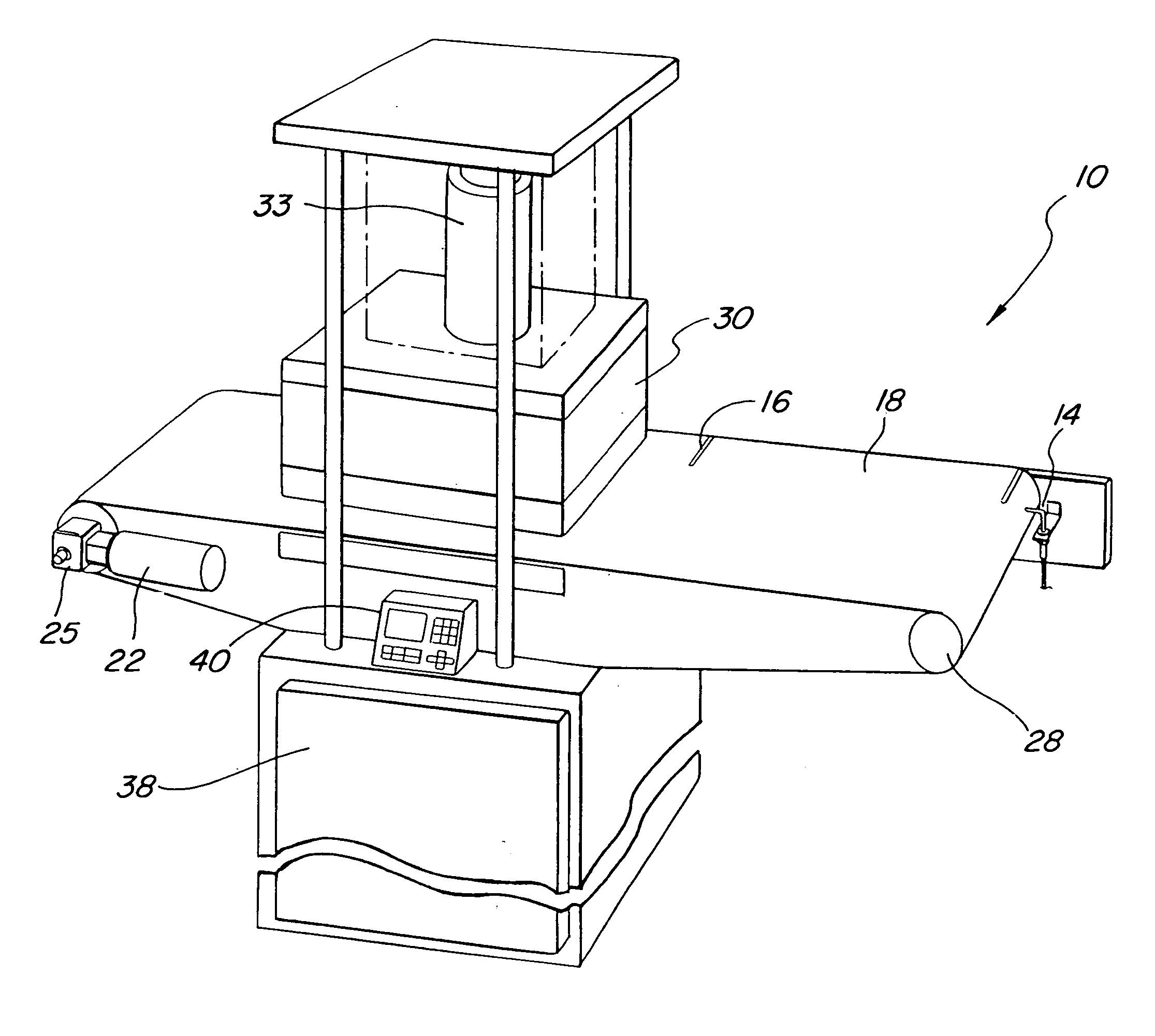 Single sensor press system