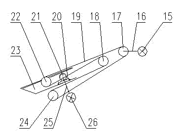 Strip steering mechanism applicable for double coiling of recoiling and splitting?line