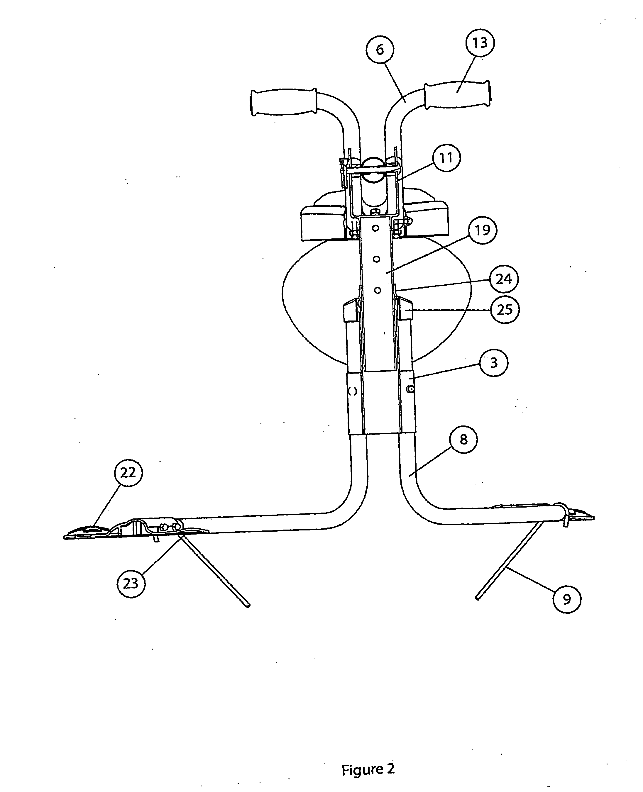 Recreational apparatus providing up and down motion and rotational motion