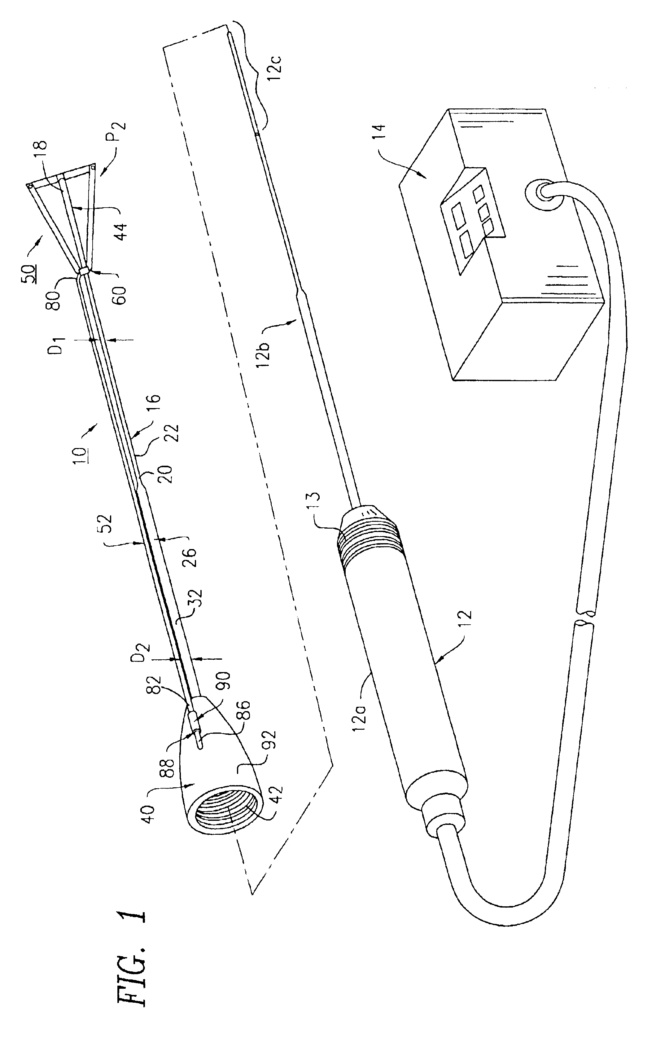 Deployable cryosurgical catheter