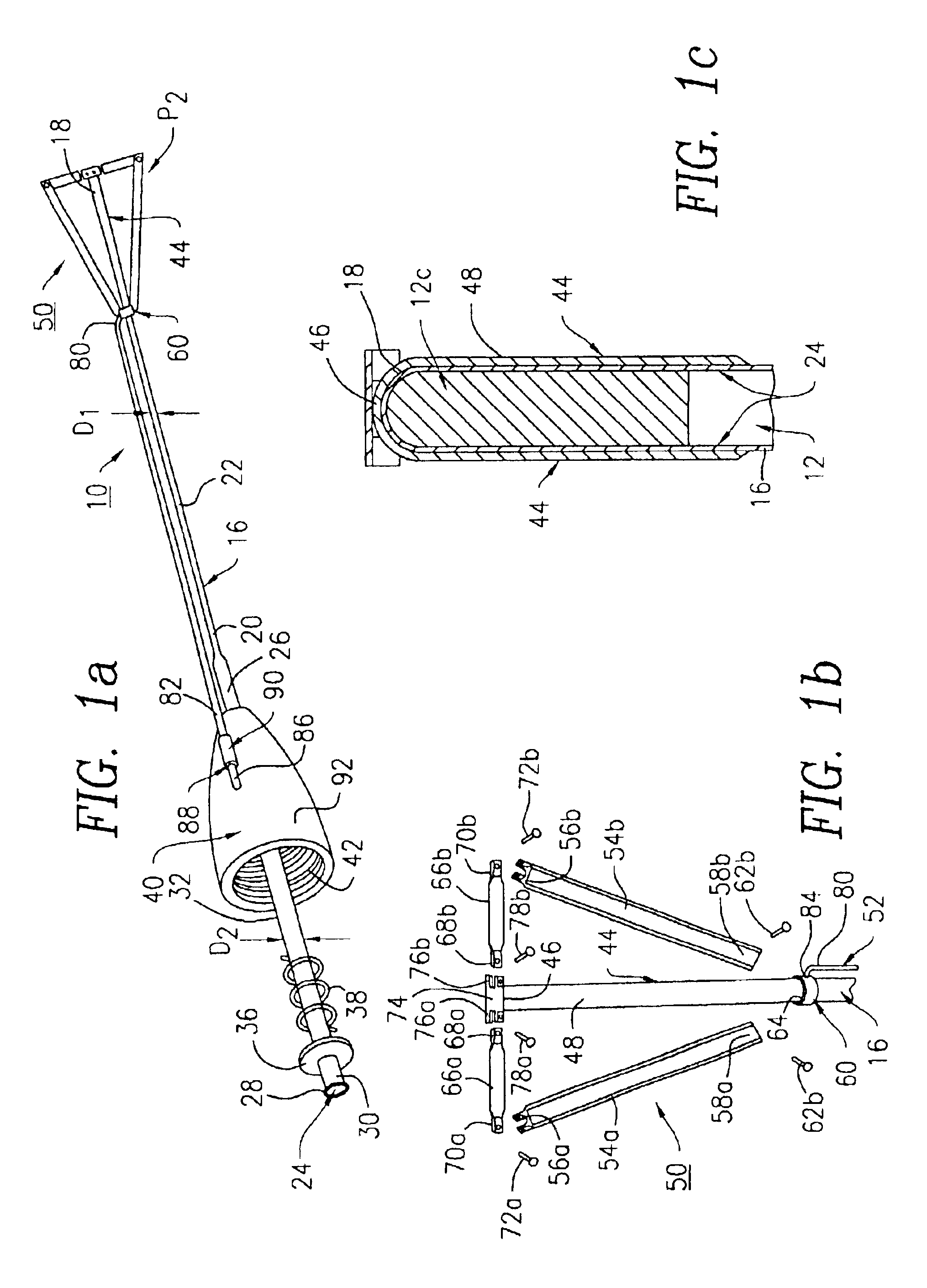 Deployable cryosurgical catheter