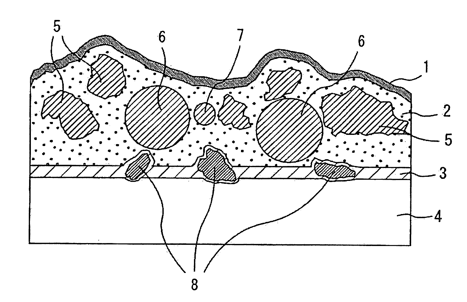 Optical layered body, polarizer and image display device