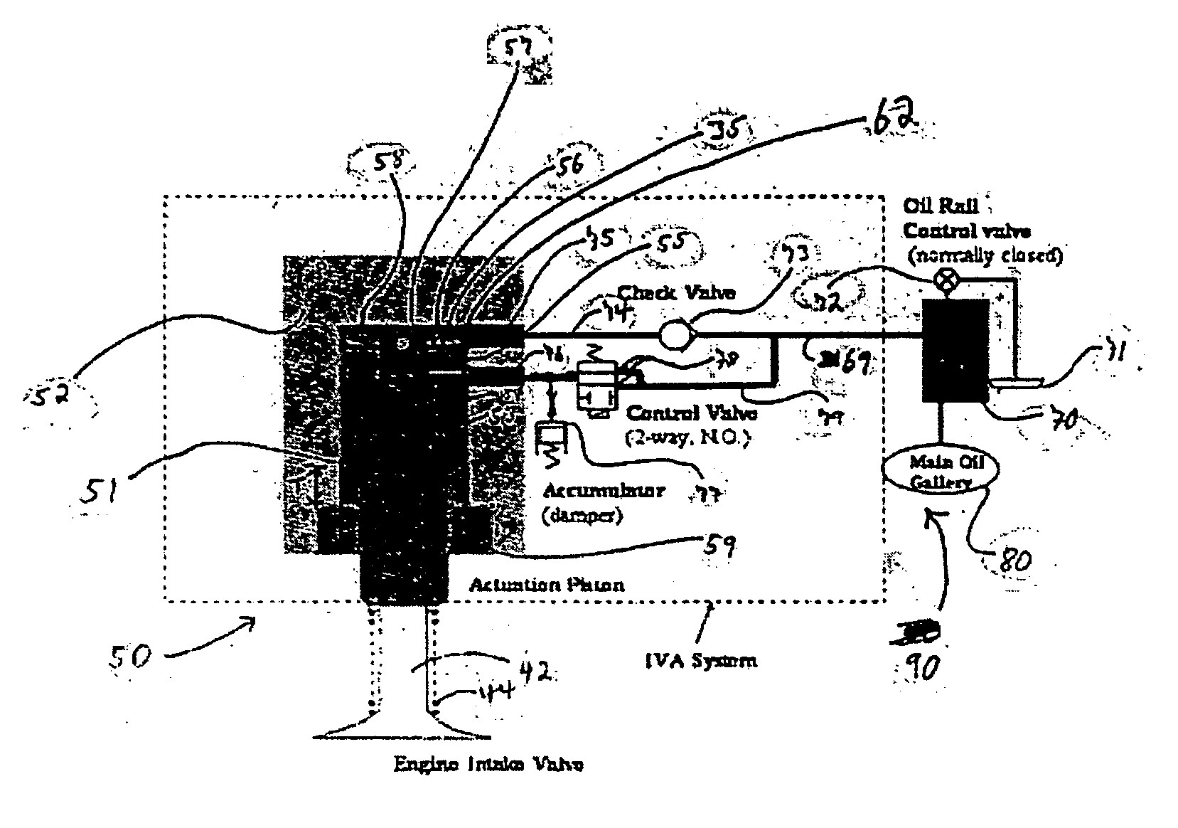 Internal combustion engine valve seating velocity control