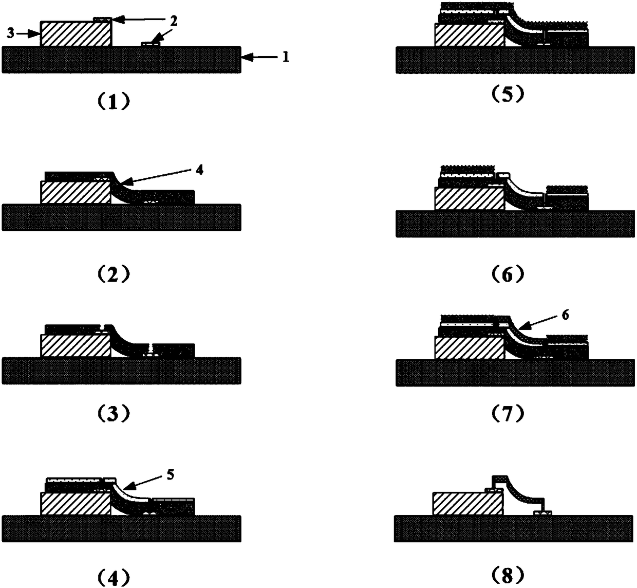 Method for realizing ultra-fine package lead based on photolithography and electroplating