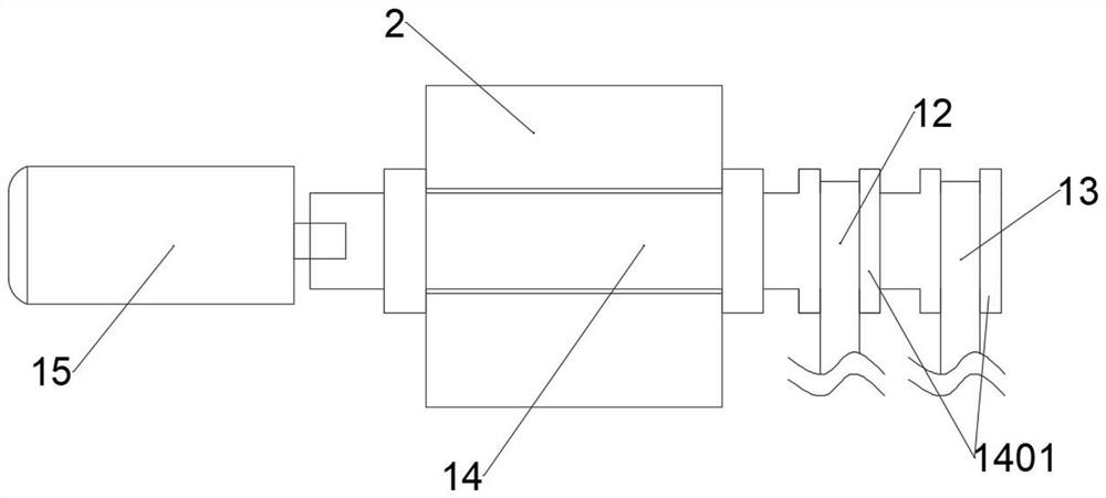 Dust removal auxiliary cyclone cylinder of chaff hot-blast stove