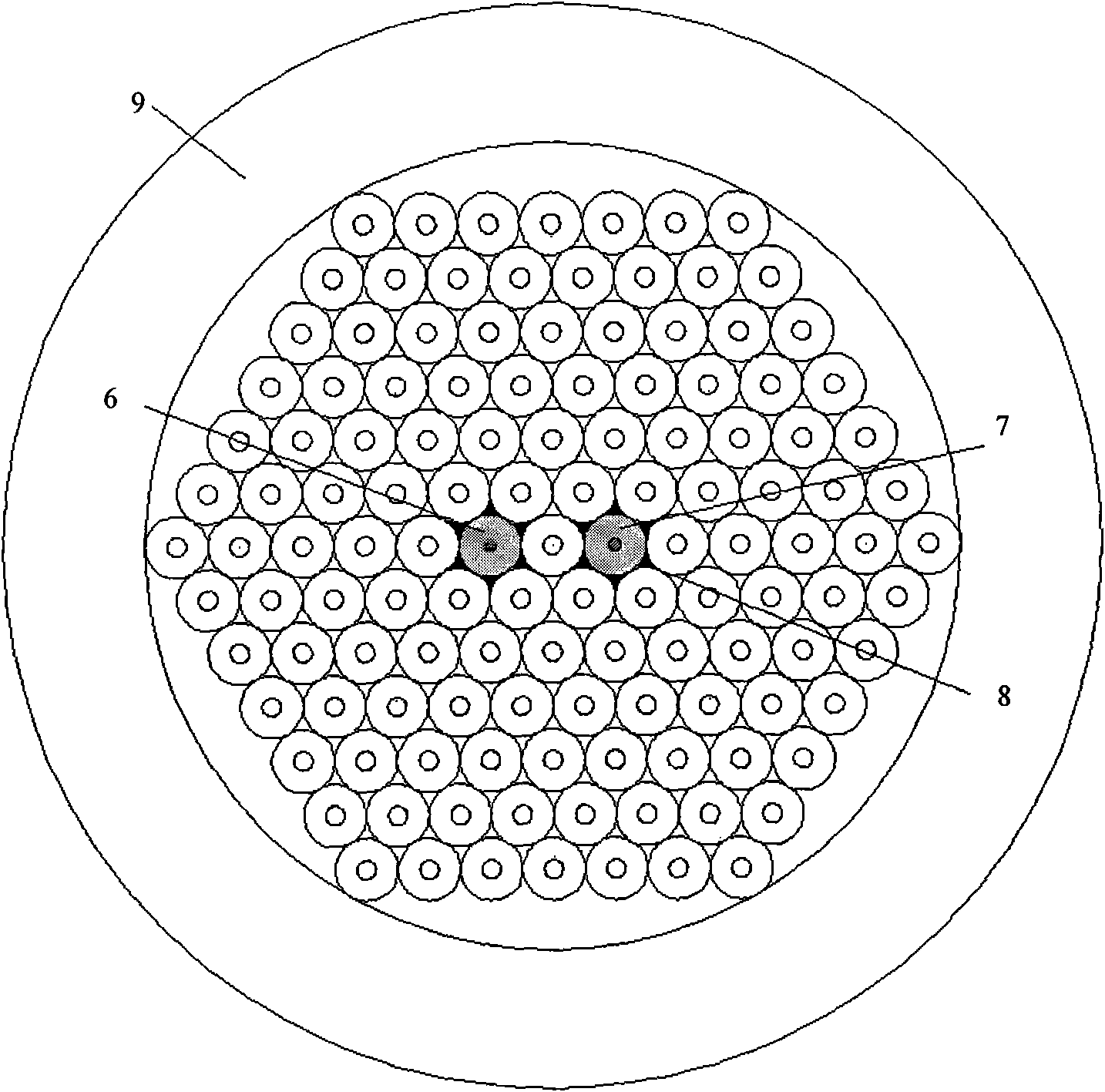 Method for manufacturing photonic crystal optical fiber coupler