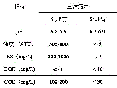 Sewage treatment device and method combining biological iron method and anaerobic MBR method