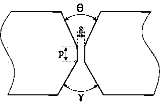 Double-wire double-sided single-pass submerged-arc welding method for moderate thickness plates