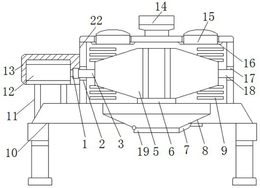 Drying equipment for amino acid organic fertilizer production