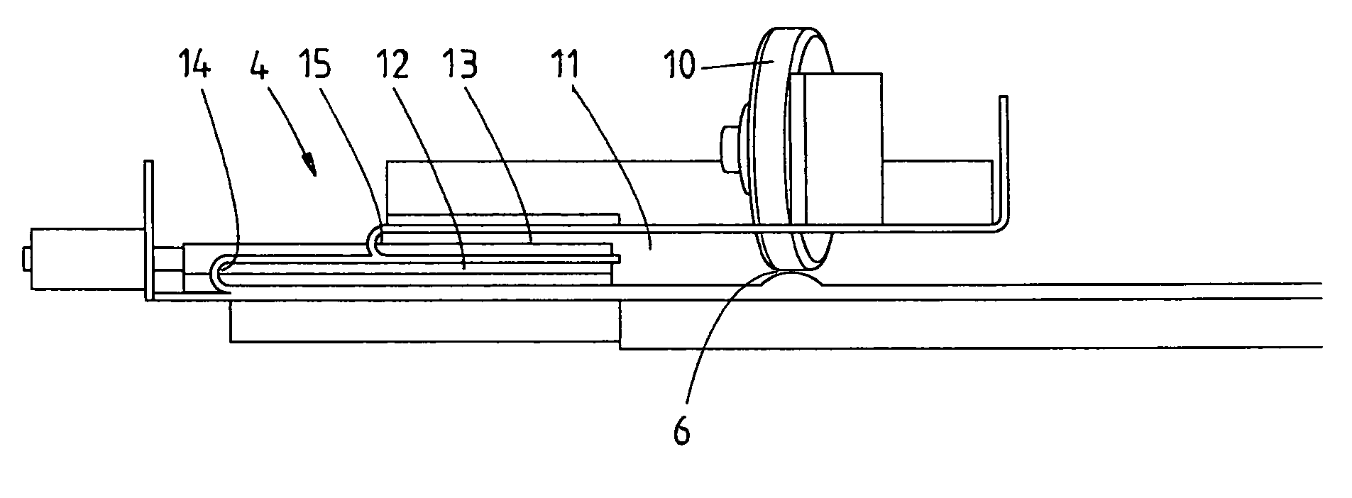 Sheet registry device