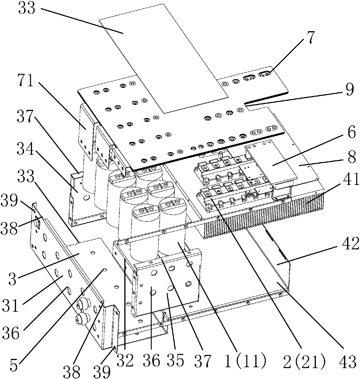 Converter power module