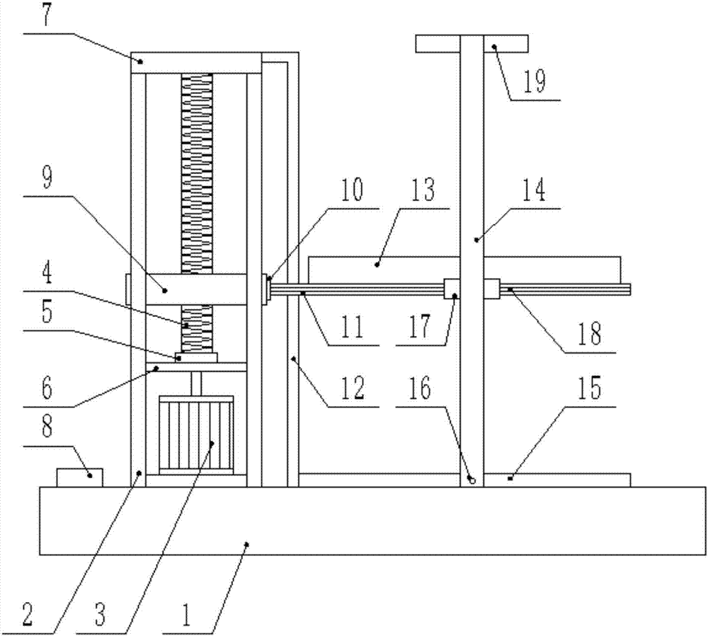 Lifting device with protection function on friable materials for constructional engineering