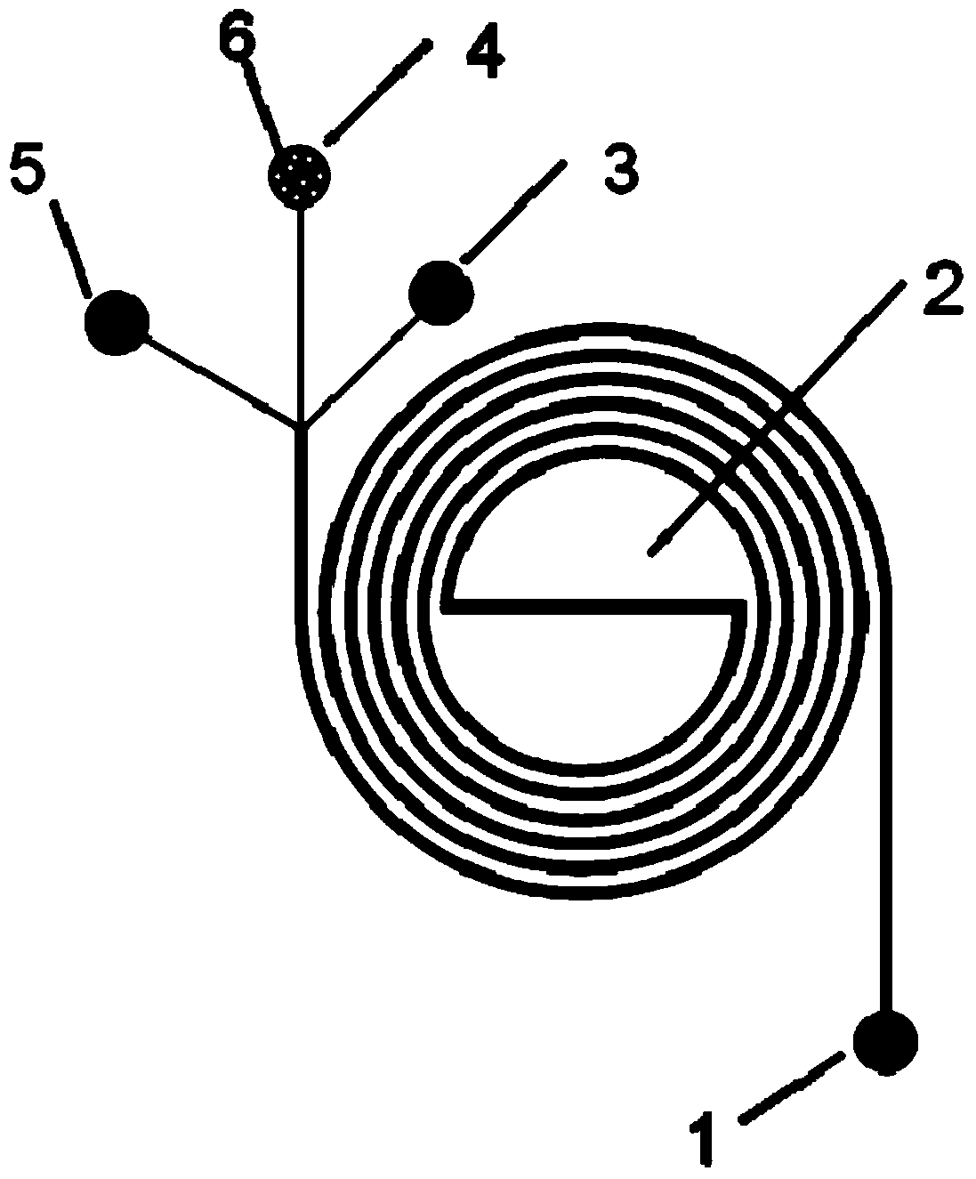 Double-screw micro-fluidic chip