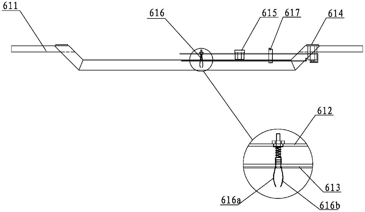 A glove placement mechanism