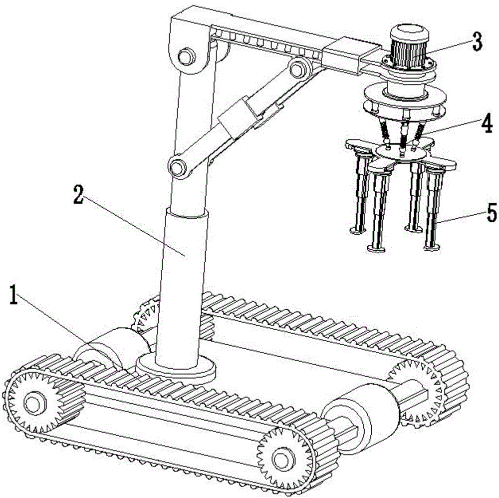 Intelligent carrying machine for electric vehicle spare parts