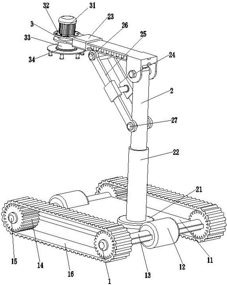 Intelligent carrying machine for electric vehicle spare parts