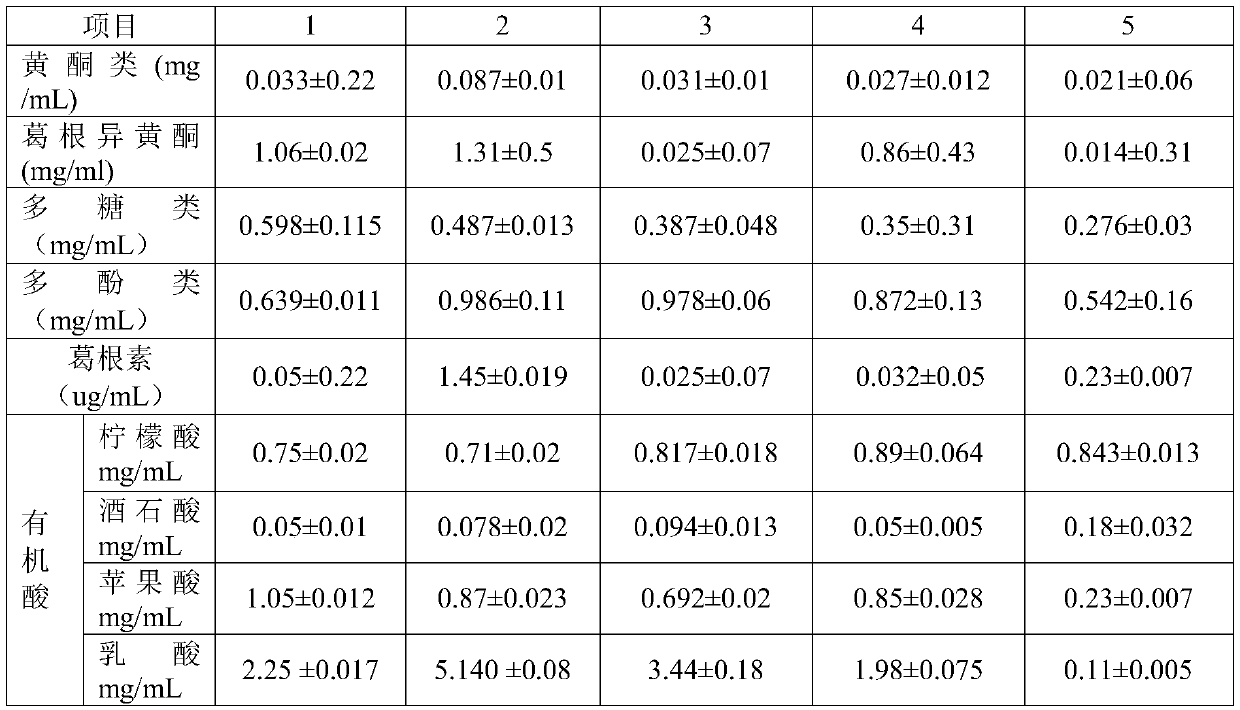 Hangover alleviating and liver protecting functional fermented beverage and preparation method thereof