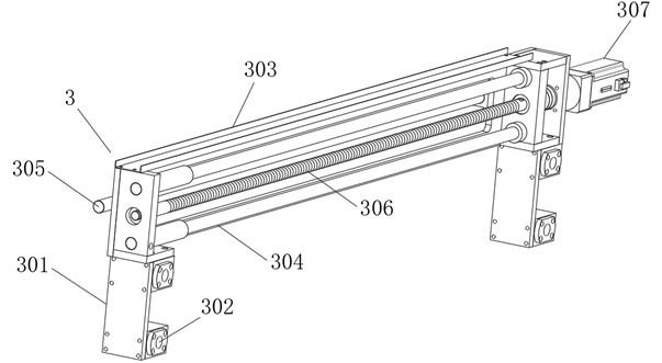 Grain number measuring equipment for fine selection of wheat seeds