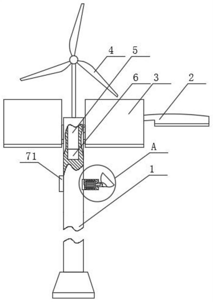 Multi-energy complementary intelligent street lamp