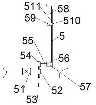 A terminal device of a liquid crystal display monitoring system