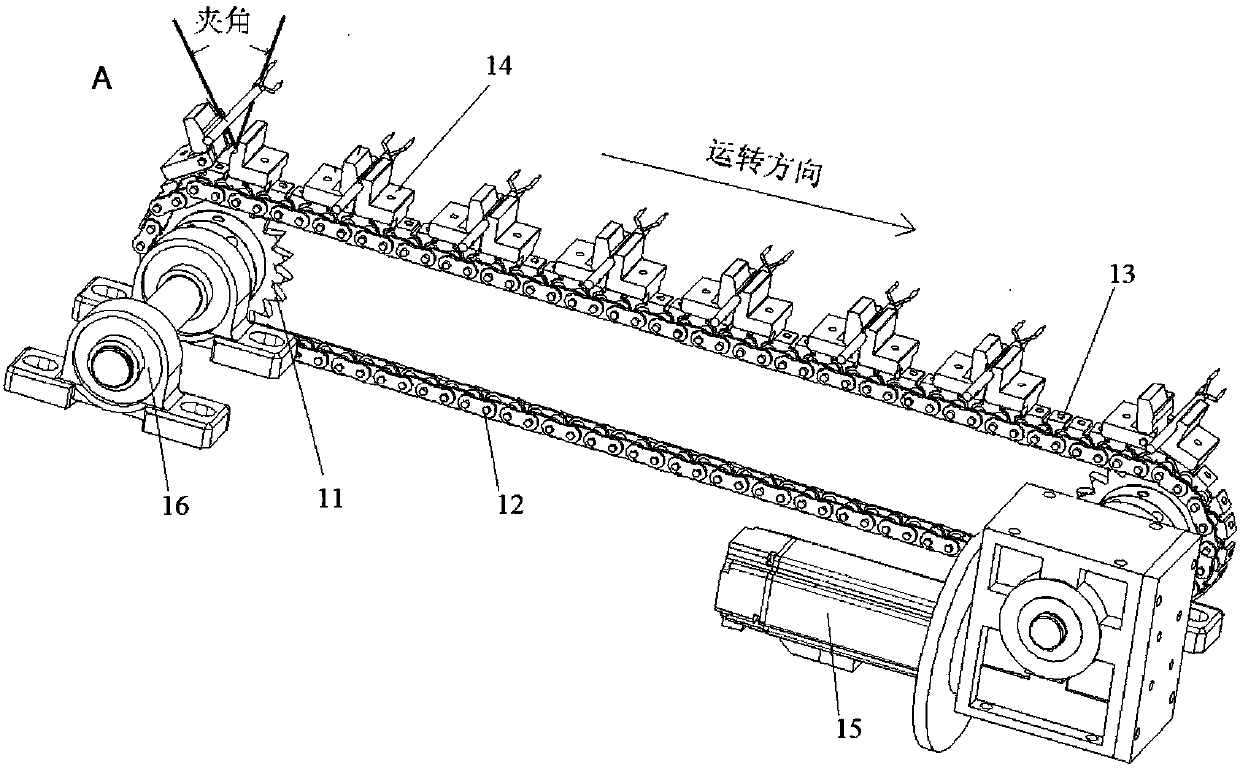 Automatic riveting machine for power line plug inner frame