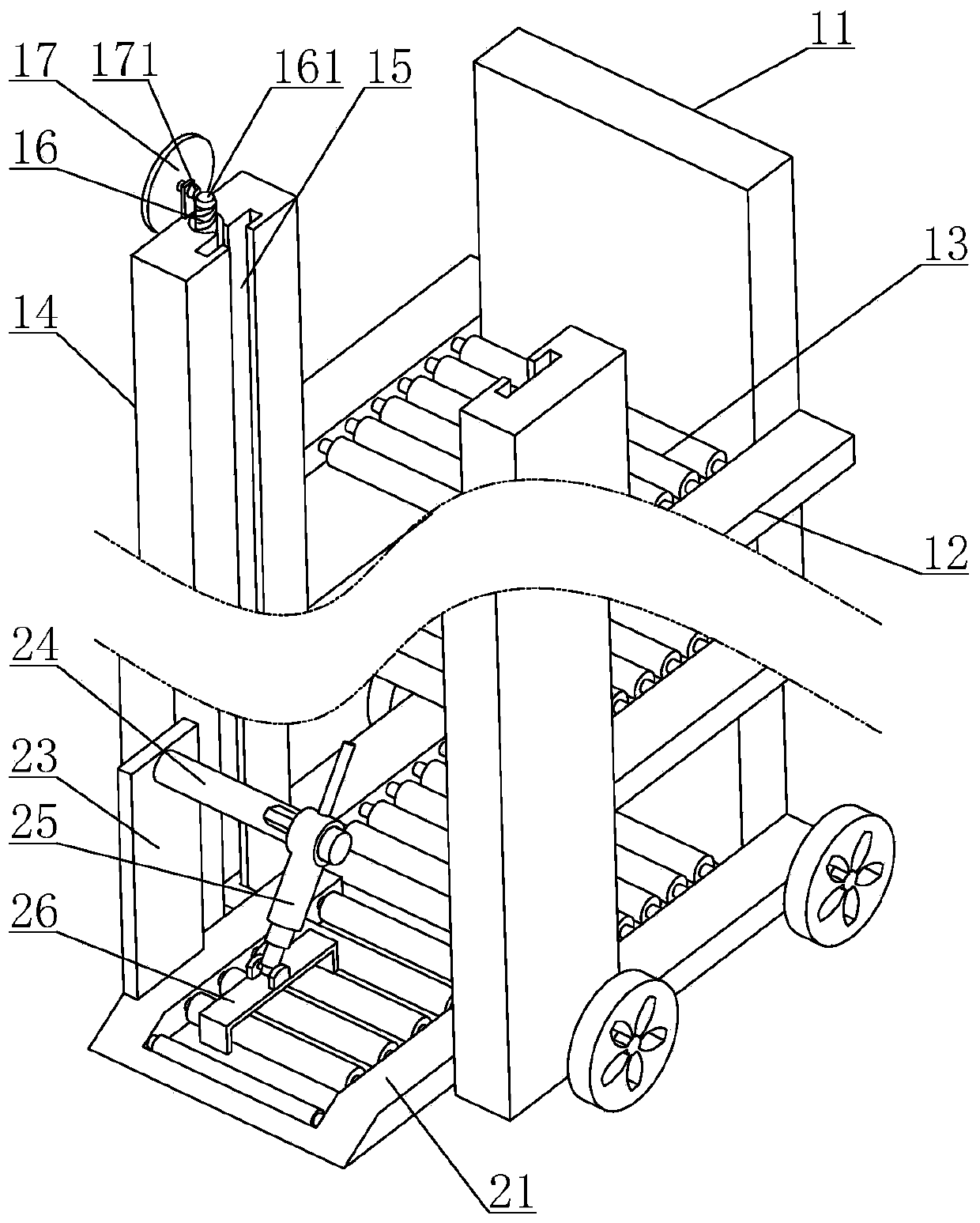 Carrying equipment for remanufacturing of automobile engine cylinder cover