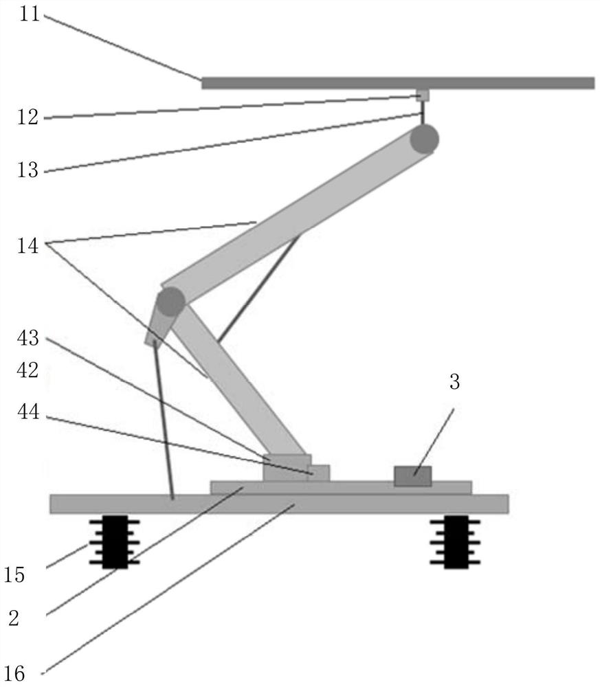 Self-adjusting system and method for dual-source pantograph for trackless electric truck