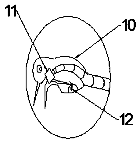 Bionic artificial feeding machine for young pigeons