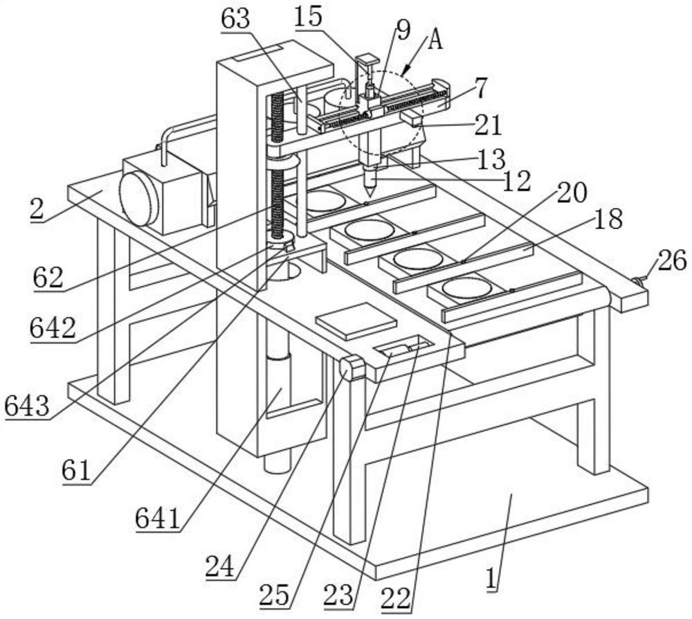 Dispensing device for electronic equipment processing