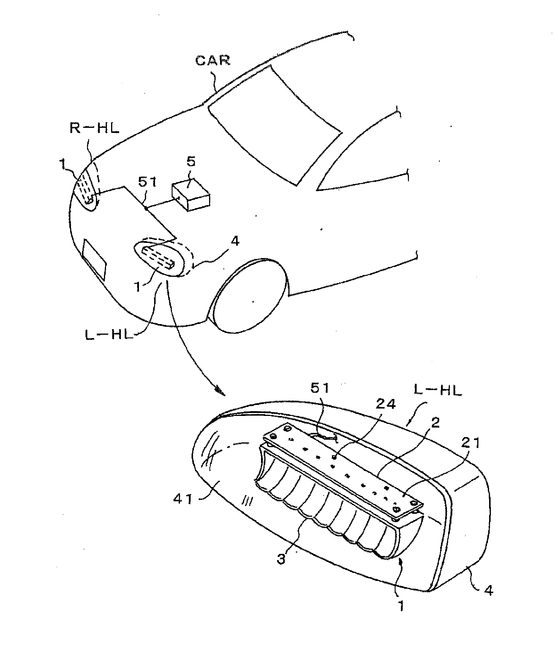 Vehicular lamp unit