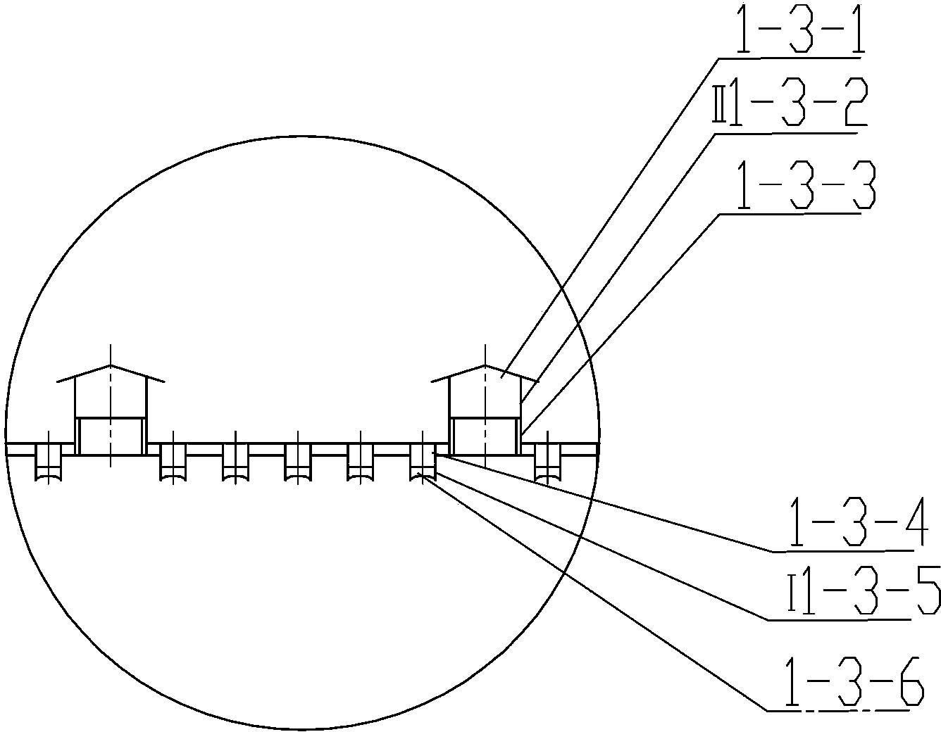 System for producing modified coal tar pitch and preparation method thereof