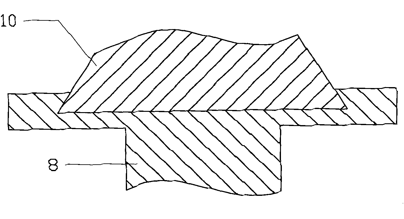 Roll mark spot wiper for rolling mill