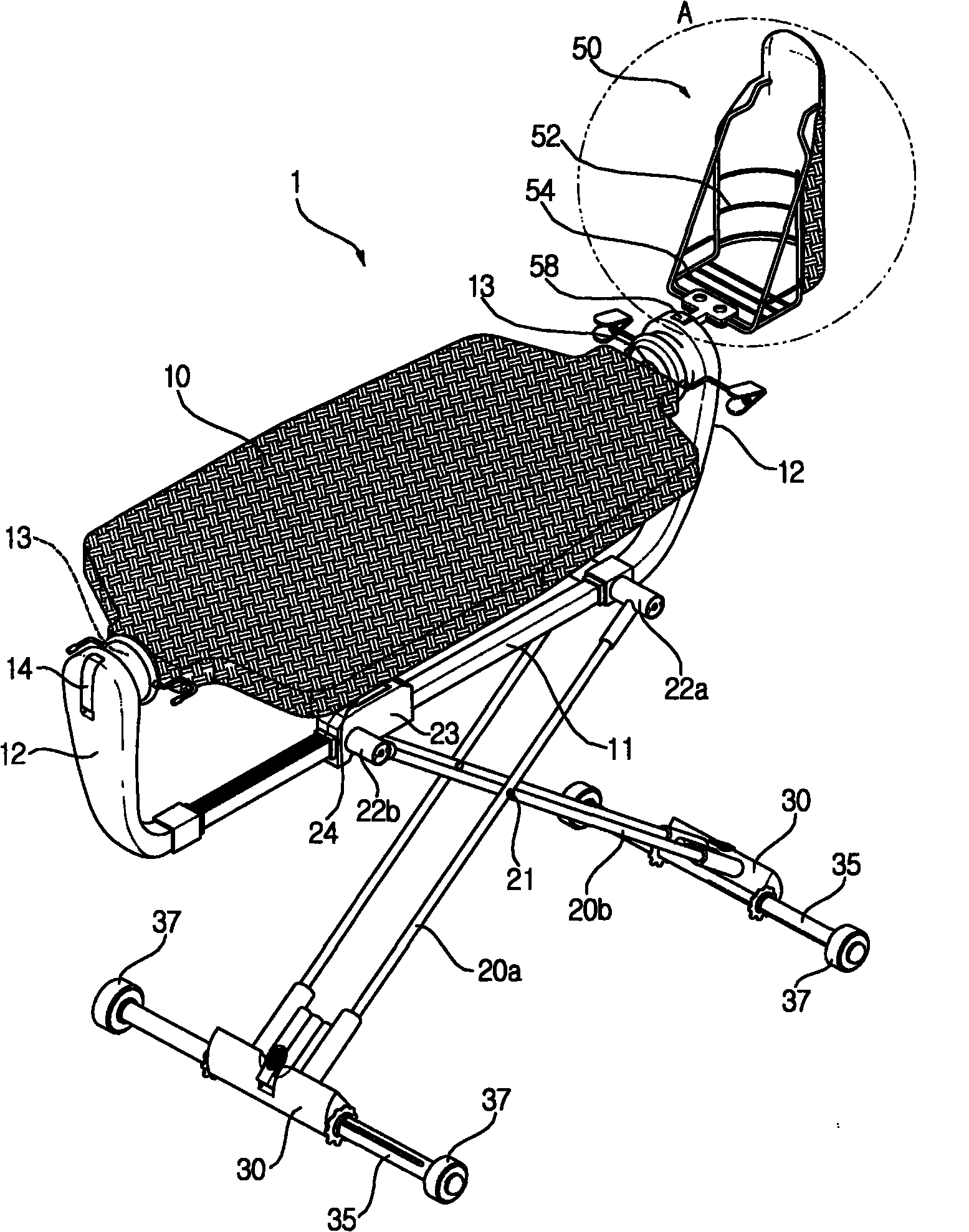 Ironing table