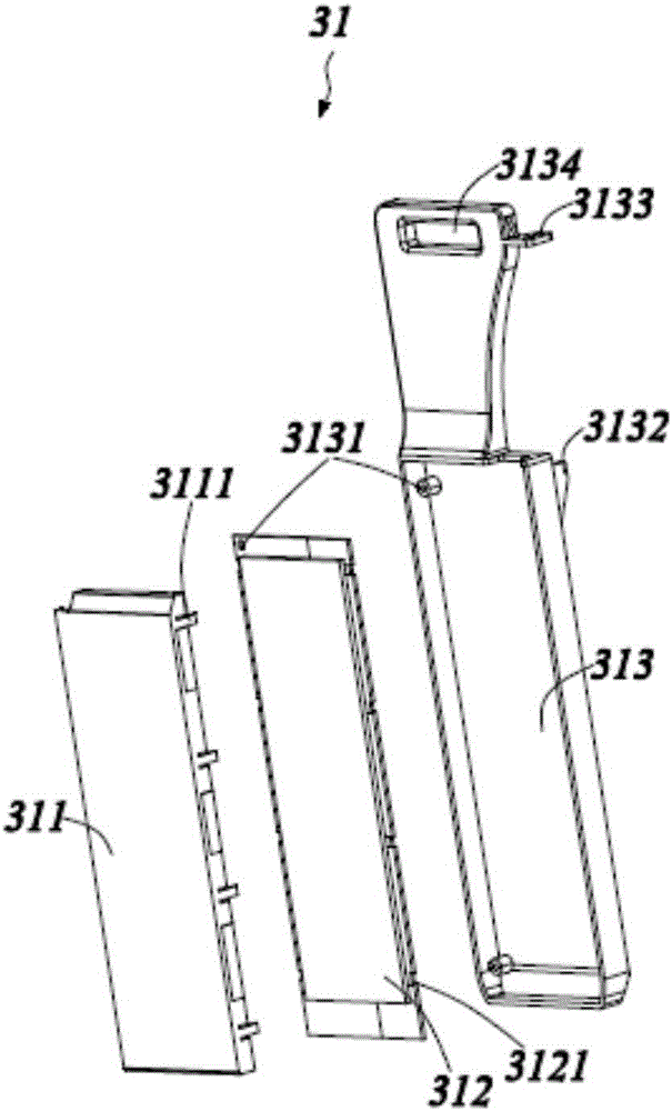 Refrigerator door body and production method of refrigerator door body