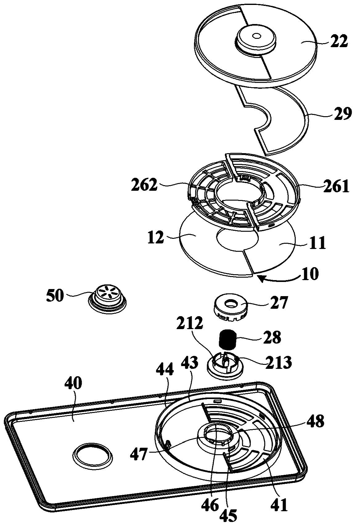 Storage box and refrigerator with the storage box