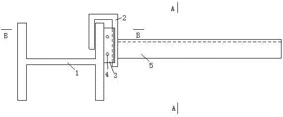 Coke oven baking platform fixing method