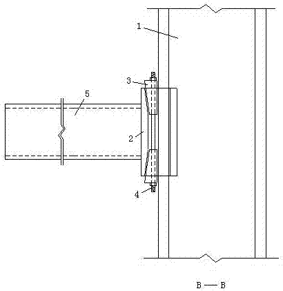 Coke oven baking platform fixing method