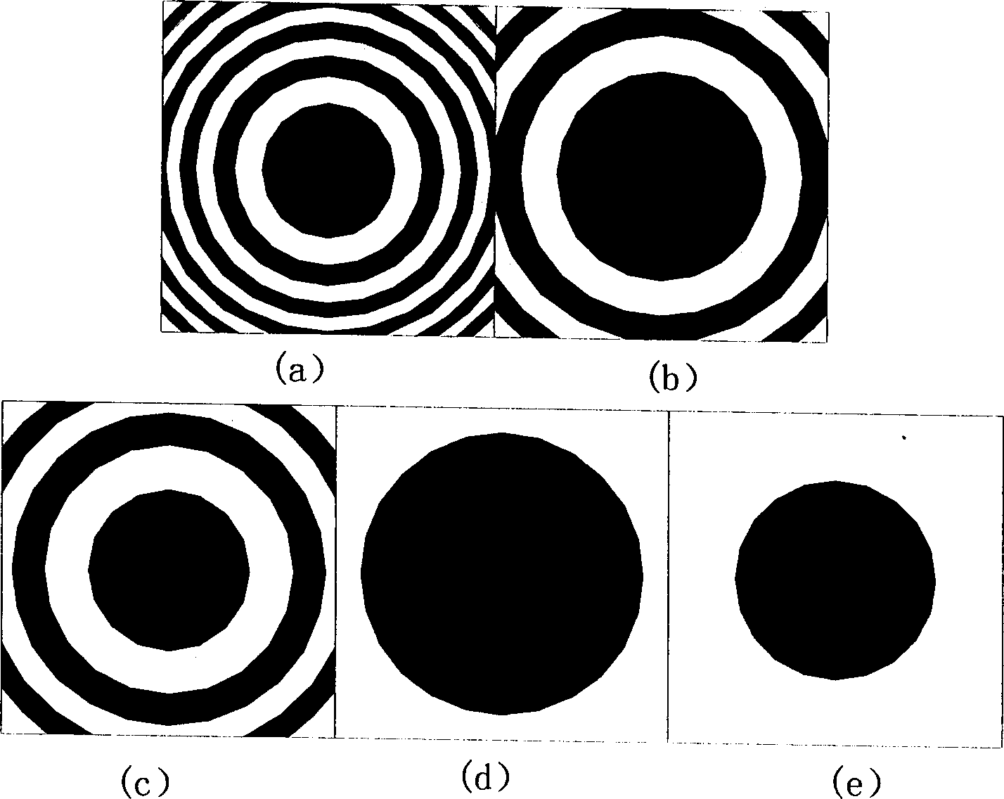 Process for mfg. multi-phase diffraction optic element