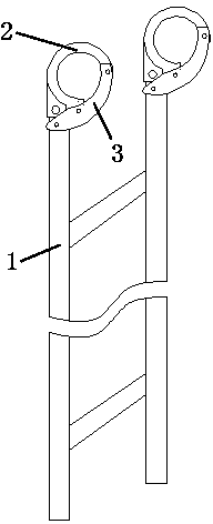 Electric power overhaul ladder