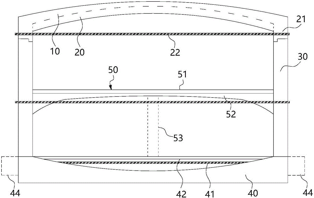 Open-cut-method repairable three-arch and three-cable subway station structure