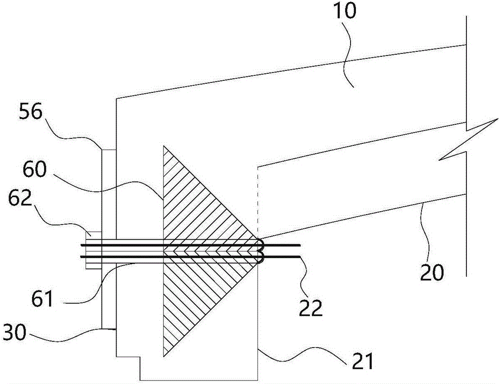 Open-cut-method repairable three-arch and three-cable subway station structure