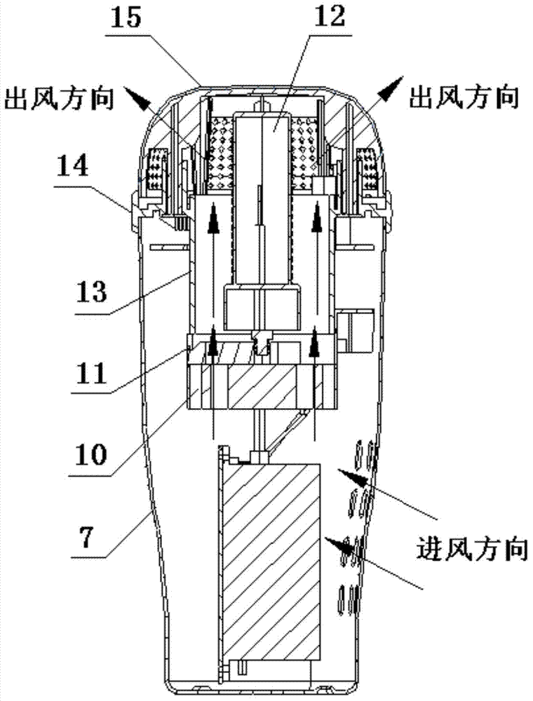 Wireless vehicle-mounted air purifier