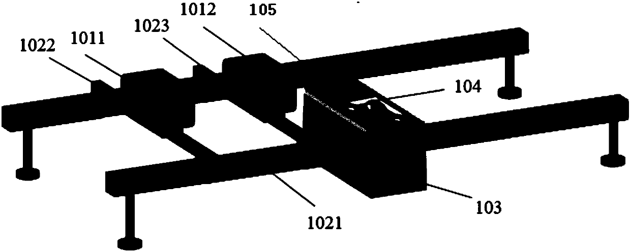 Infrared heat thermal imaging movement calibration device and calibration method therefor