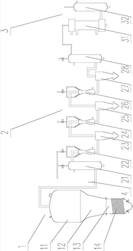 Device and method for producing zirconium oxychloride with boiling chlorination process