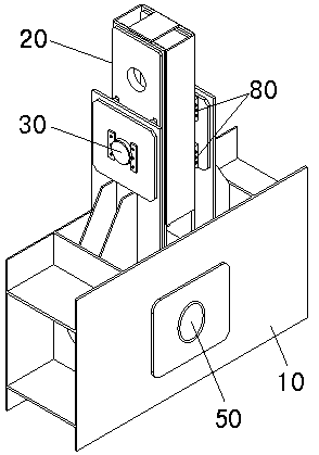 A method and device for improving the sealing performance of a water filling valve for an ultra-high water head gate