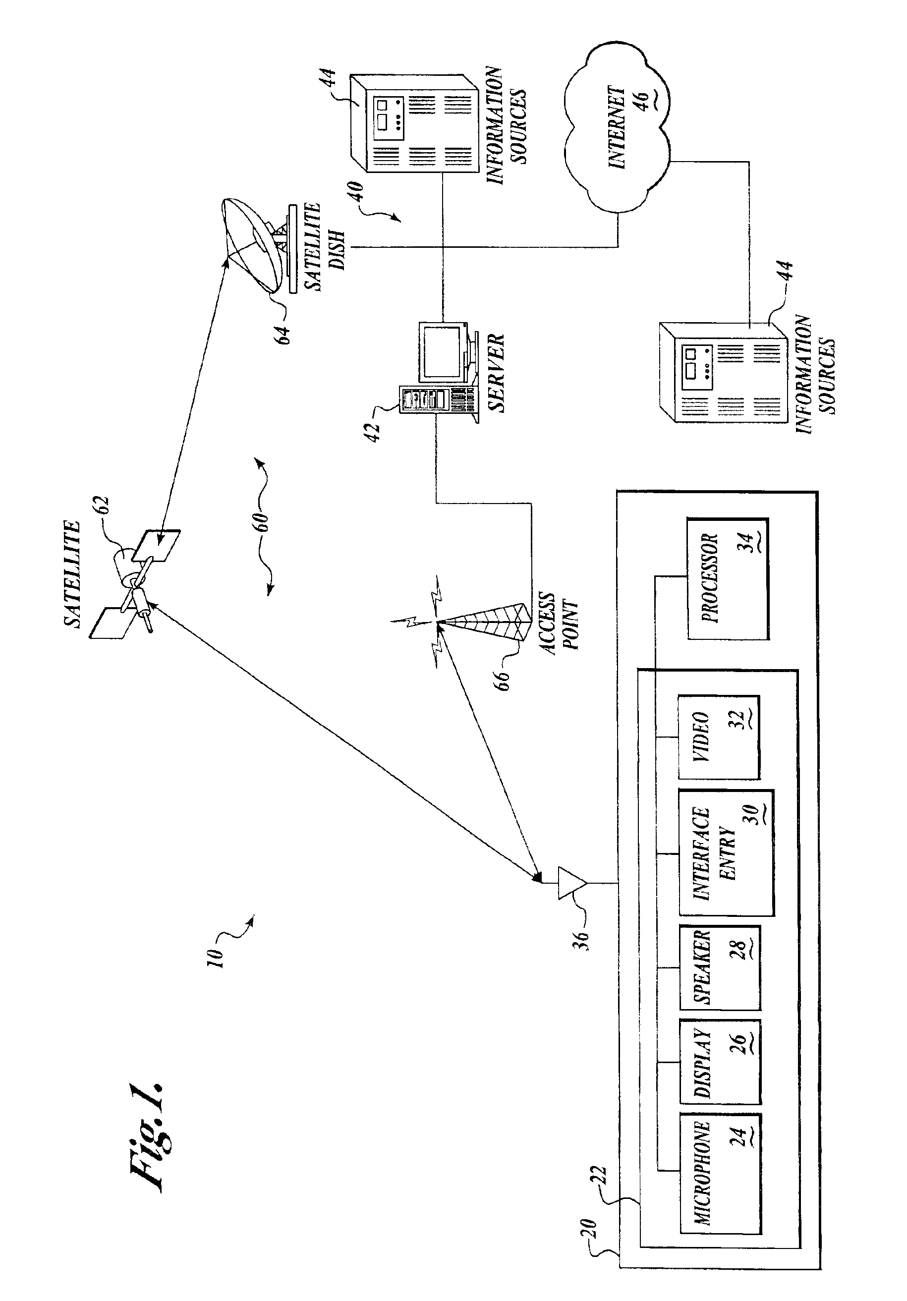 System and method for transmitting voice input from a remote location over a wireless data channel